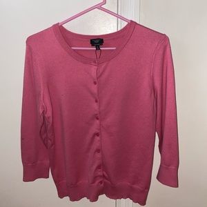 ⭐️3/$12⭐️ NWT Talbots pink sweater cardigan
